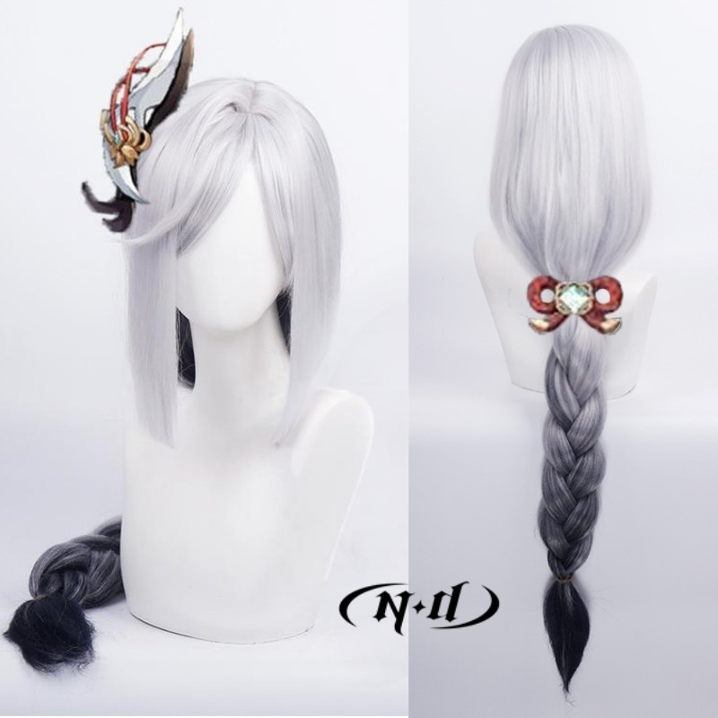 Braiding Hair Kanekalon - ND Shenhe Cosplay Perücken Haarteil Genshin