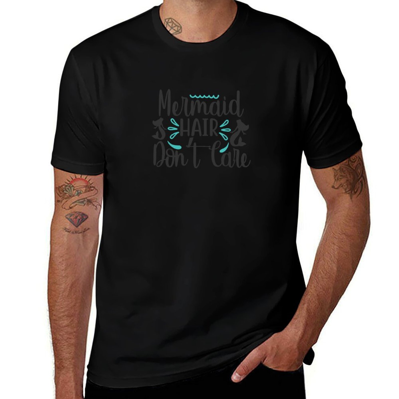 Hair Care Works - Meerjungfrauenhaar, egal was passiert T-Shirt Arbeits-