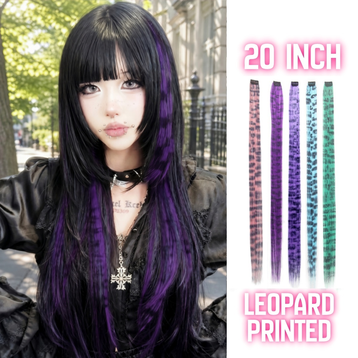 Braiding Hair Kanekalon - 2 Stück/7 Stück 20 Zoll Bunte