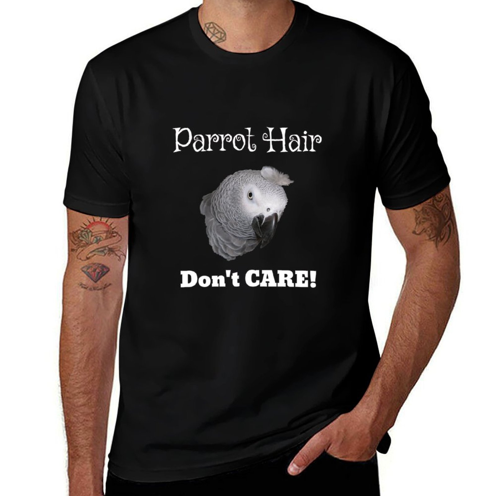 Hair Care Works - Parrot Hair Don't Care African Grey