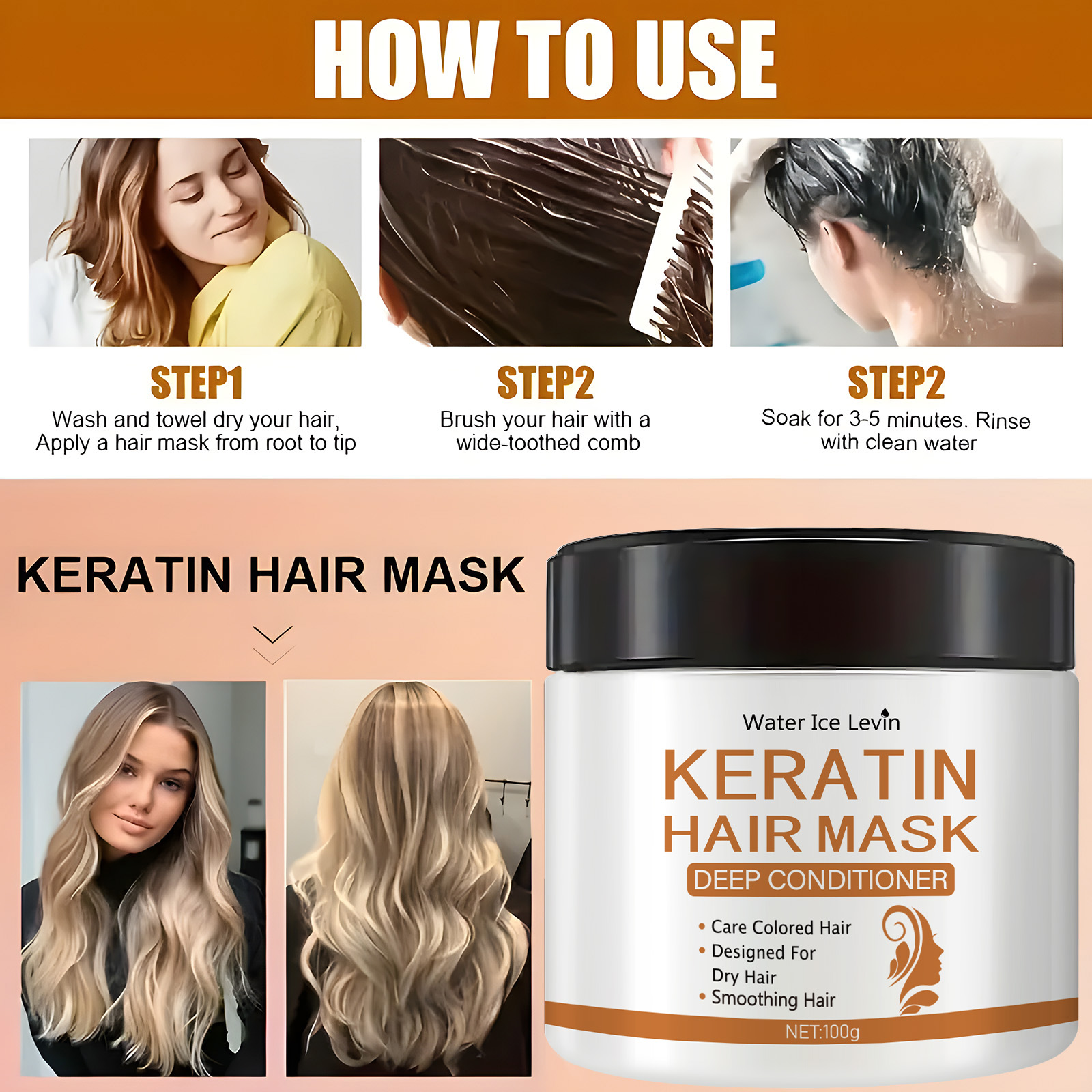 Keratin-Haarmaske – Tiefenpfle – Deep Conditioner Mask Bewertung und Preis