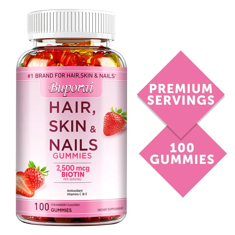 Haar-, Haut- und Nagelgummis – – Hair Care Gummies Bewertung und Preis