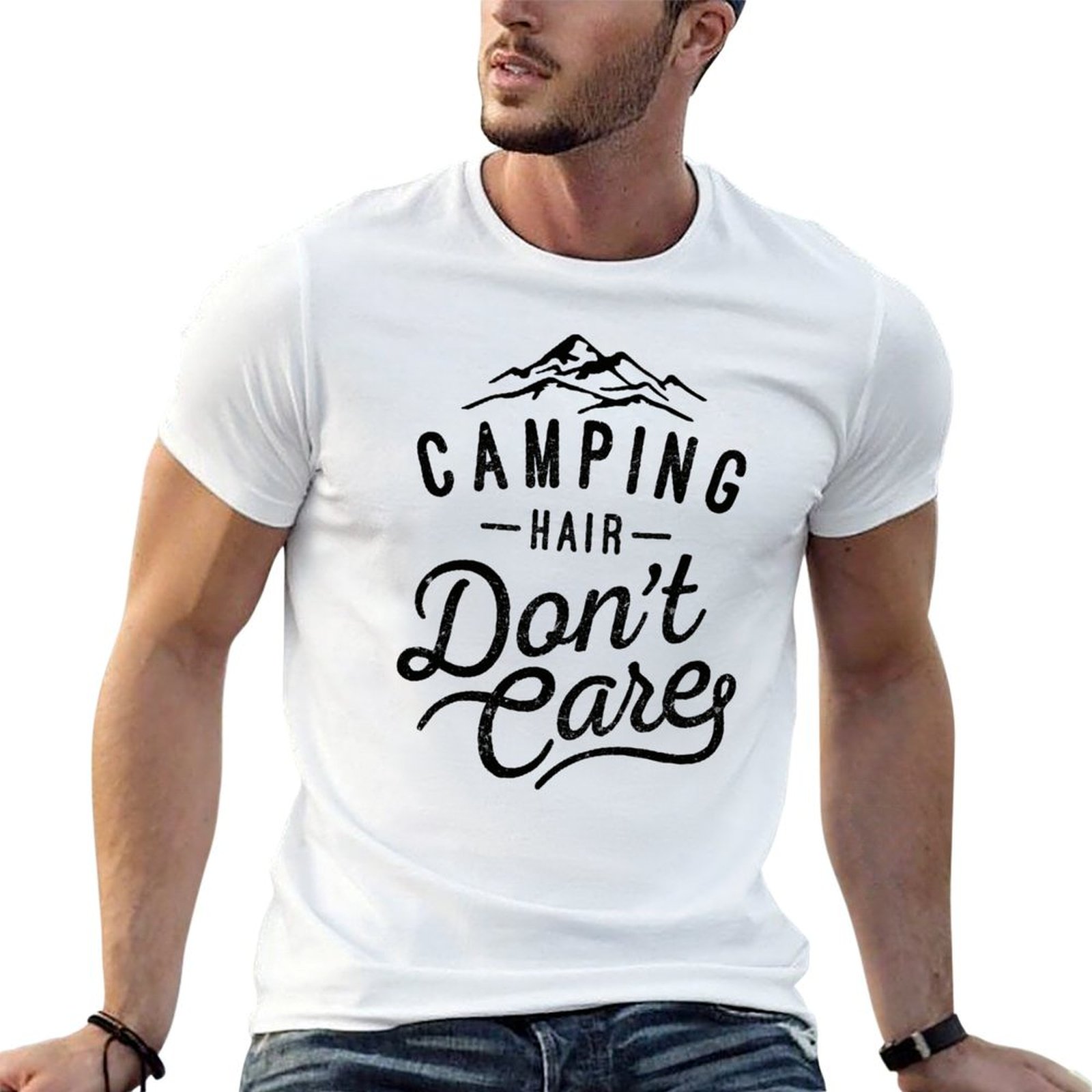Camping Hair Don't Care T-Shir – Hair Care Works Bewertung und Preis