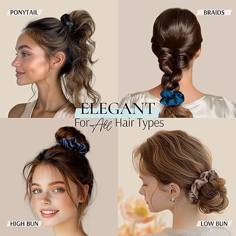 19 Stück Satin-Haargummis für  – Hair Care Works Bewertung und Preis