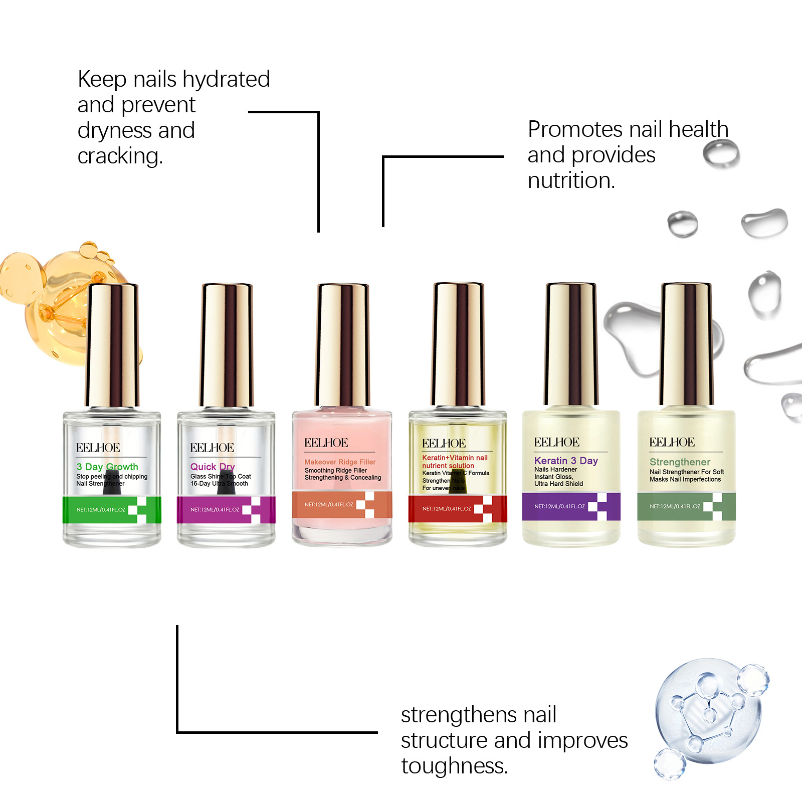 Eelhoe 3 Tage Keratin Nagel re – Keratin Treatment Set Bewertung und Preis