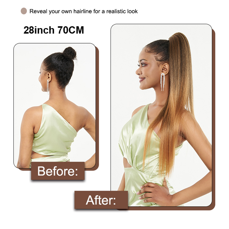 Blonder synthetischer Pferdesc – Braiding Hair Kanekalon Bewertung und Preis
