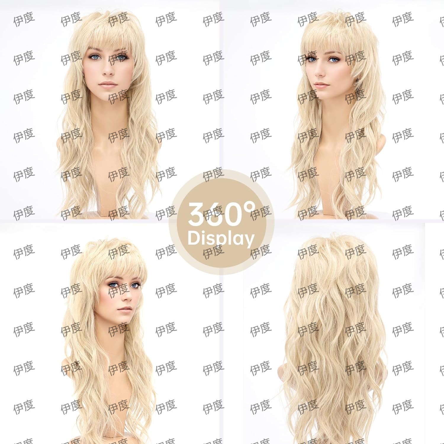 Synthetische lange lockige Per – Braiding Hair Kanekalon Bewertung und Preis