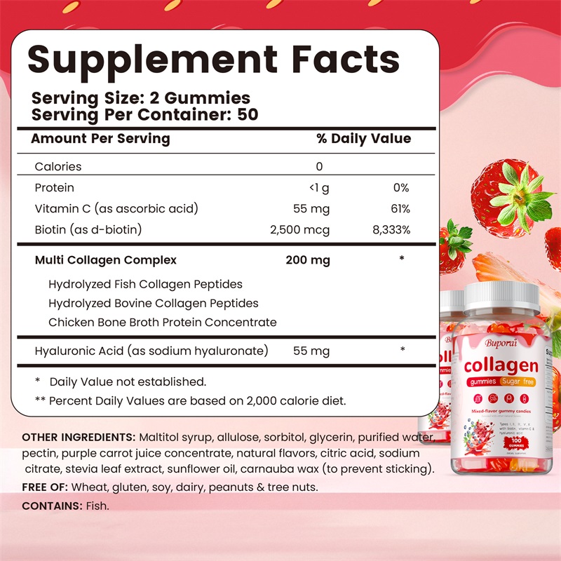 Multi-Kollagen-Gummibärchen -  – Hair Care Gummies Bewertung und Preis
