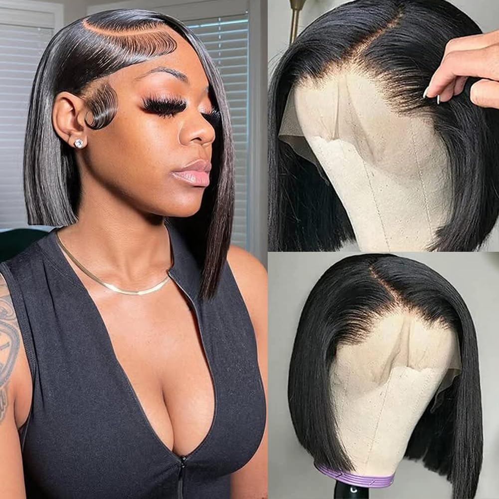 Kurze Bob-Perücken aus Echthaa – Hair Care Works Bewertung und Preis