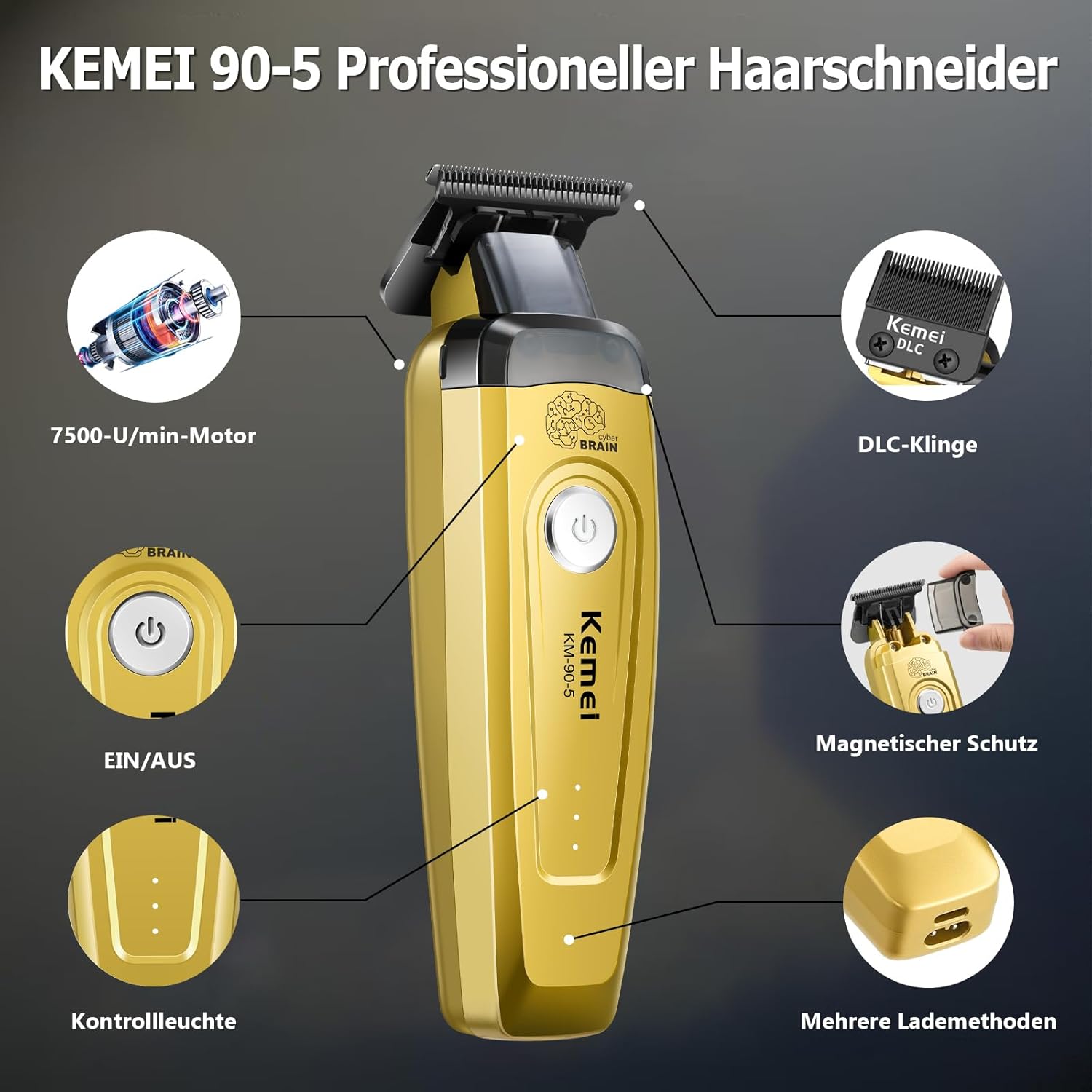 KEMEI Haarschneider für Männer – Hair Care Works Bewertung und Preis