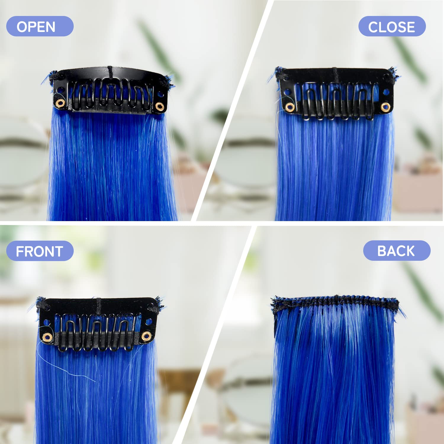 2 Stück/7 Stück 20 Zoll Bunte  – Braiding Hair Kanekalon Bewertung und Preis