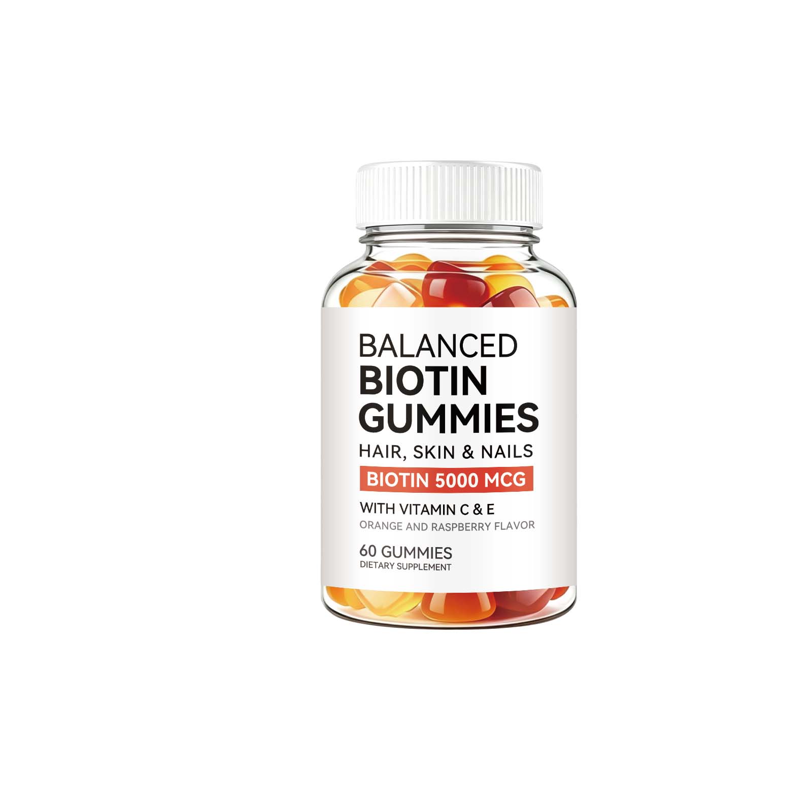 Ausgewogene Formel Biotin-Gumm – Hair Care Gummies Bewertung und Preis