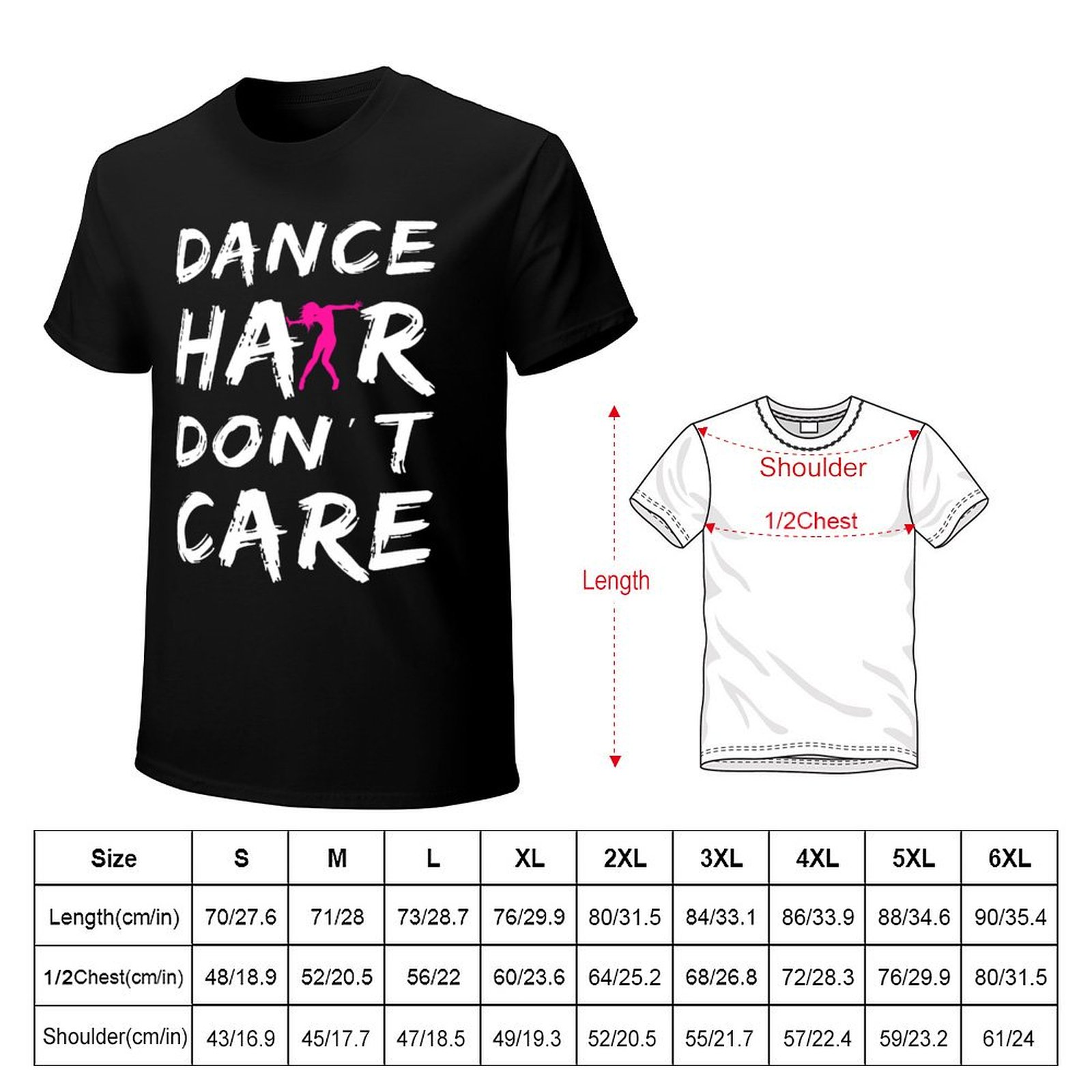Dance Hair Dont Care T-Shirt U – Hair Care Works Bewertung und Preis